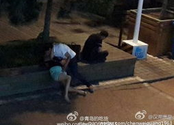 青岛醉酒女子生活照,醉梦中的青岛夜色